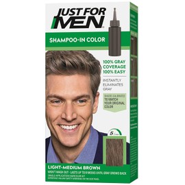 Just For Men Just For Men Hair Color - # H-30 Medium Brown Hair Color Men 1 Application