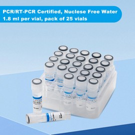 Ultra Pure Water, Molecular Biology Grade, PCR/RT-PCR Certified, Nuclease-Free Water, 25 x 1.8 ml/Pack