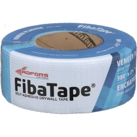 FixtureDisplays Fibatape 2-1/2" x 300' Blue Veneer Plaster Self-Adhesive Mesh Drywall Joint Tape