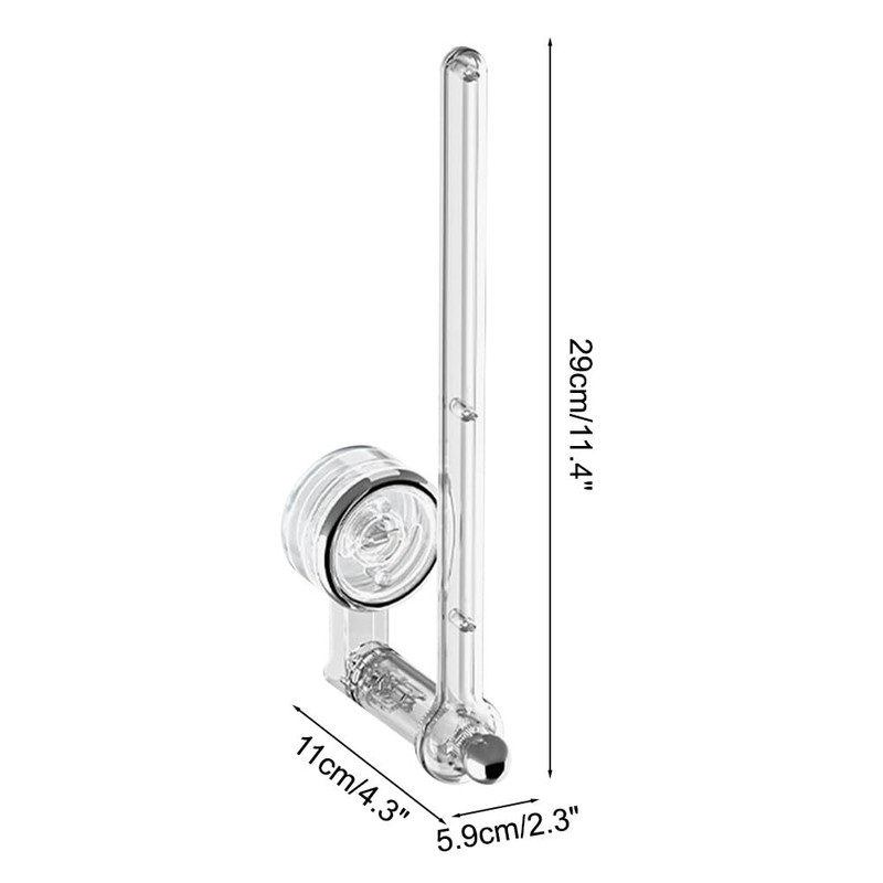 Paper Towel Holder, No Drill 180 Degree Rotatable Towel Rack