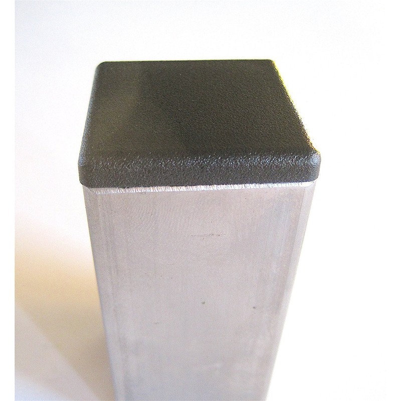 Gizhome Square Plastic Polyethylene Plug 1"x 1", Tubing End Cap,