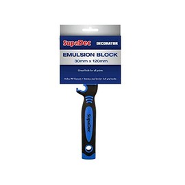 SupaDec Emulsion Block Brush 30mm x 120mm