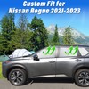 KMF Windshield Sun Shade for Nissan Rogue Accessories 2021-2024, 6PCS
