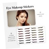 Mikinona 20 Pairs Reusable Eyeliner Stickers for Eye Makeup Fashionable
