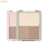 NOBEV Volume Detail Shading Palette 9.8g*2ea, Shade 1#$%Shade  2:02 Neutral Brown-02 Neutral Brown