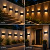 Solar Wall Lights for Outdoor Lighting – Up & Down