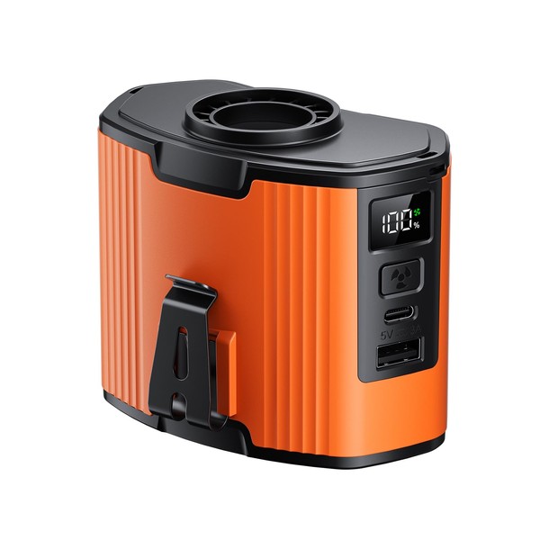 Doublepow Waist Fan,10000mAh Battery Operated Reachargeable Portable Personal Fans,10 Speeds,Strong