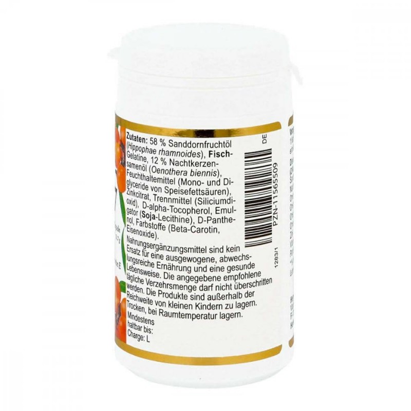 Sea Buckthorn Omega 7 Capsules Pack of 60