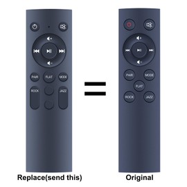 GOUYESHO Replacement Remote Control for Majority BOWFELL Bow-BAR-BLK Bluetooth SoundBar