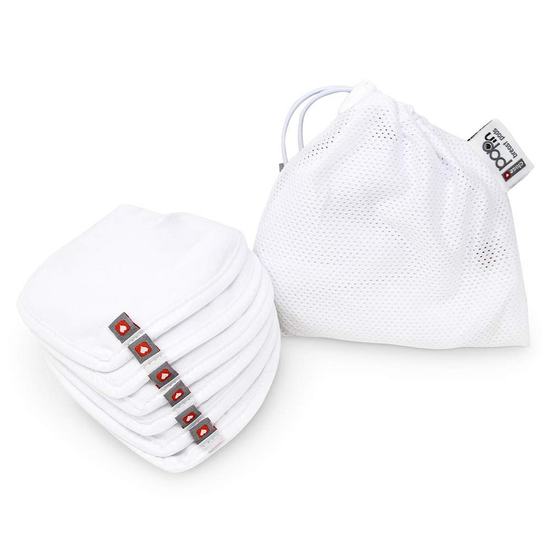 Pop-In Reusable Breast Pads with Wash Bag