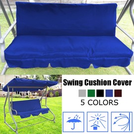 Springs & Canopies Garden Swing replacement cushion cover various (150 x 50 x 50 x 10, Grey)