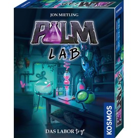 KOSMOS 741822 Palm Lab Das Labor, Card Game Successor of Palm Island, Tactical Game: in Solo Mode or Cooperative as a Couple, for 1-2 People from 10 Years