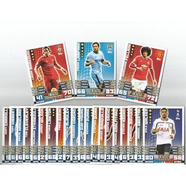 Match Attax Extra 2014/2015 Full Set Of All 76 Squad Update Cards 14/15