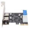 USB3.0 Expansion Card 2 Port 19 Pin 4P PCIE to