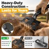 Cattle Cow Sheep Horse Hair Cleaning Slicker Brush Antipruritic Portable
