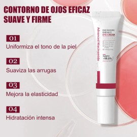 Crema Mopoyat Contorno Ojos Niacinamida 20g Pack Reducir Ojeras