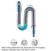 Bathroom Basin Sink Drain Brass Stainless Steel Pop Up Draining