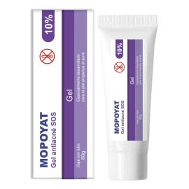 Mopoyat Gel Peróxido Benzoilo 10% Elimina Acné Puntos Negros