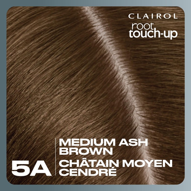 Clairol Root Touch-Up Permanent Hair Dye, 5A Medium Ash Brown