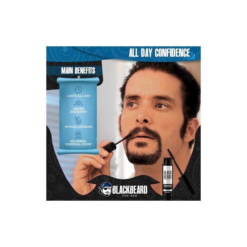 Blackbeard for Men - temporary brush on colour 12ml (0.40oz)