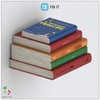 3 Invisible Bookshelves - Disappear Behind the Books - Maximum