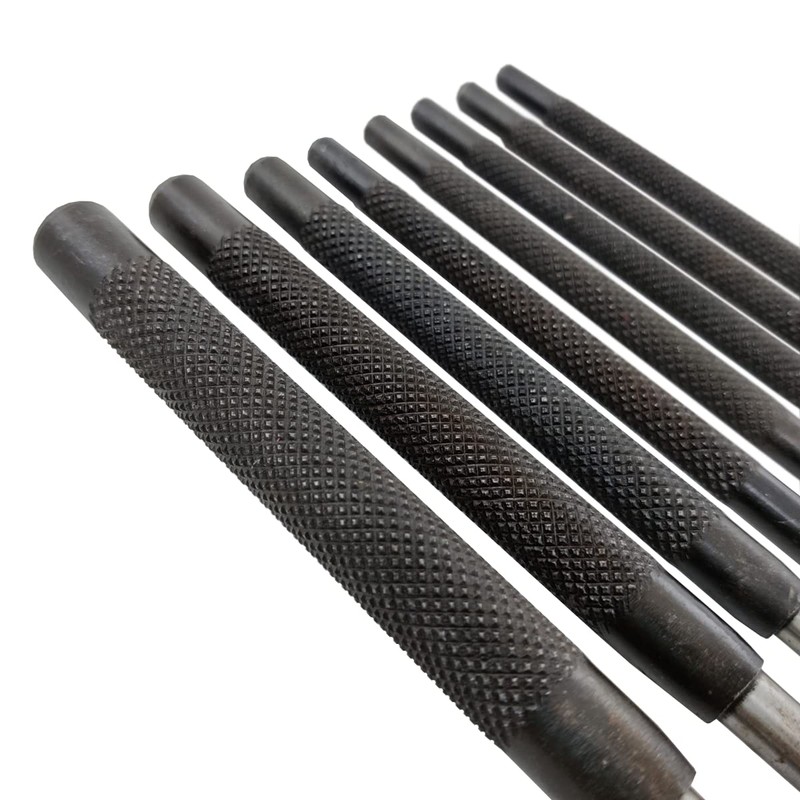 8pc Pin Punch Set Parallel Punch Drift Set 8" 200mm