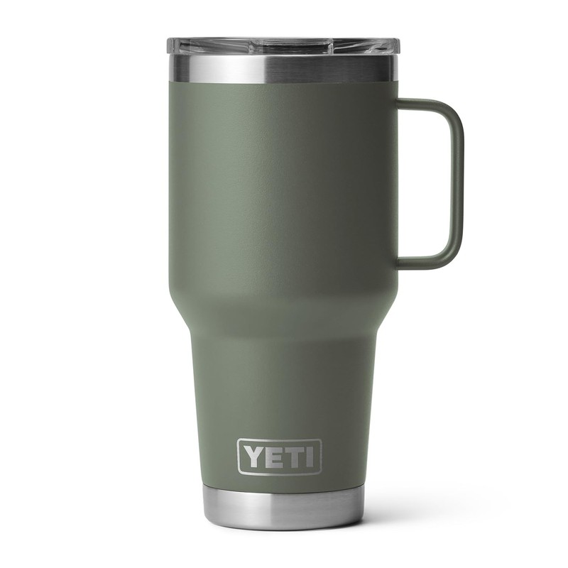 YETI Rambler 30 oz Travel Mug, Stainless Steel, Vacuum Insulated