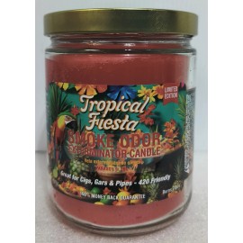 Smoke Odor Exterminator 22 oz Jar Candle, Tropical Fiesta. Including 13 oz Wax.