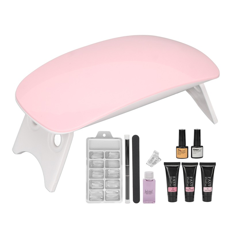 LED Nail Lamp Gel Set Professional DIY Fast Drying Nail