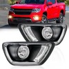 RAPOOSANS Driving Fog Lights Lamps Assembly for 2015-2019 Chevy Colorado