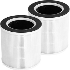 Replacement Filter for Klammer 300i Air Purifier: Replacement HEPA Filter Suitable for Klammer 300i Air Purifier, Highly Efficient Activated Carbon - Pack of 2