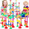 Marble Run Building Blocks DIY Three Dimensional Race Track Marble