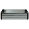 Grapevine Galvanized Steel Raised Garden Bed, Rectangular, 2-Tone