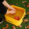 JEELAD Pack-Sink, Folding Bucket, Cloth Bucket, Square, Multifunctional, Lightweight, Footbath,