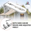 Akso Aoyupe Barn Sliding Door Floor Fixed Rails, Adjustable Stay