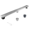 Bernkot Linear Shower Drain 30", 304 Stainless Steel Floor Drain