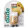 Joie Kitchen Gadgets Spud Dude Potato Brush, Brown
