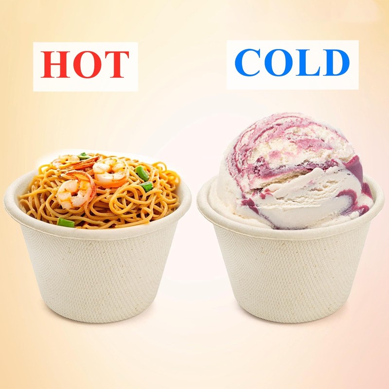 Tebery 200 Pack 4 Oz Disposable Condiment Portion Cups, Small