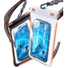 TORRAS Waterproof Phone Pouch - 2 Pack for Beach &