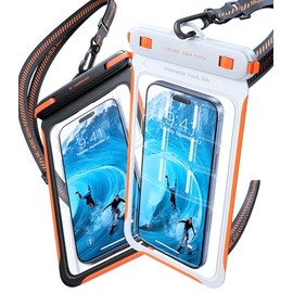 TORRAS Waterproof Phone Pouch - 2 Pack for Beach & Pool Fun
