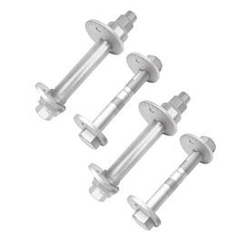 QNHEAY Lower Control Arm Cam Bolts Kit Fit for Toyota Tundra Sequoia 2008-2019, Front Alignment Camber Toe Adjustment Bolts Replace 48409-34041 48190-34010, Hardened Alloy Steel Material 4 Pack