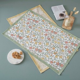 Morris & Co. Furits & Marigold Tea Towel Set