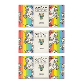 Omnom Chocolate Bars Trio (Icelandic Bean to Bar Craft Chocolate) (Carmel + Milk)