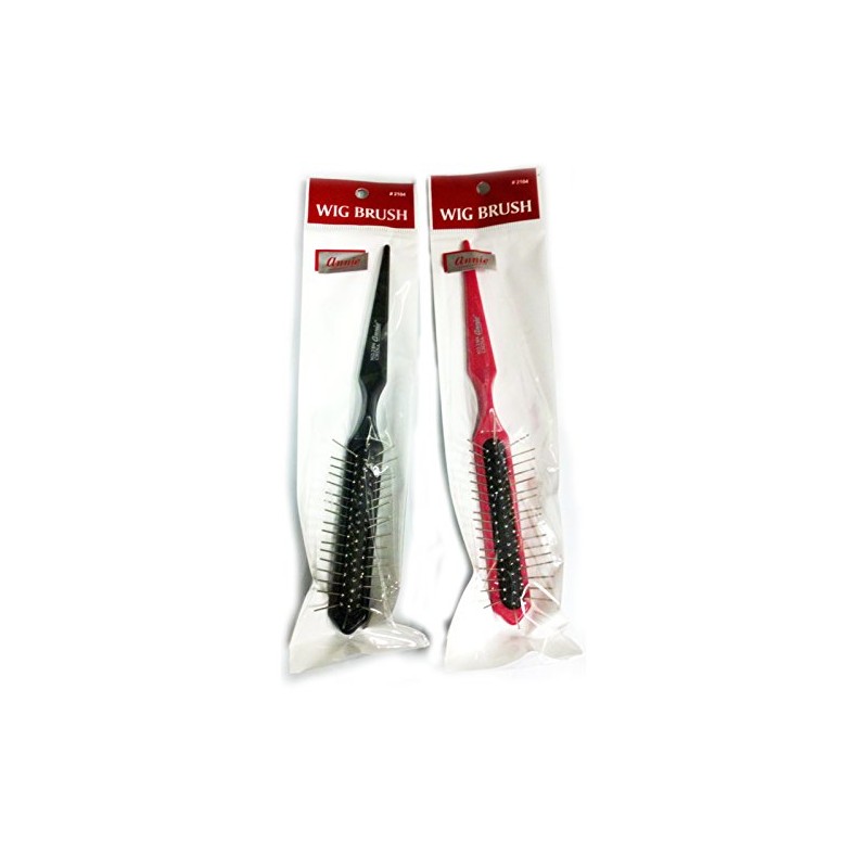 Metal Wig Teaser Tail Brush - 3 rows anti stactic