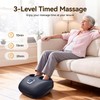 Shiatsu Foot Massager with Heat, Relaxes the Feet, Fits up