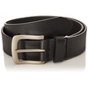 Danbury Men's 1 1/2" Basic Bridle Leather Work Belt, Black,
