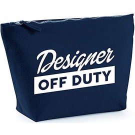 Hippowarehouse Designer off duty printed make up cosmetic wash bag 18x19x9cm