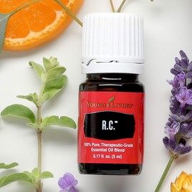 Young Living R.C. Essential Oil Blend – 100% Pure, Fresh Aroma for Diffuser & Topical Use, 5ml