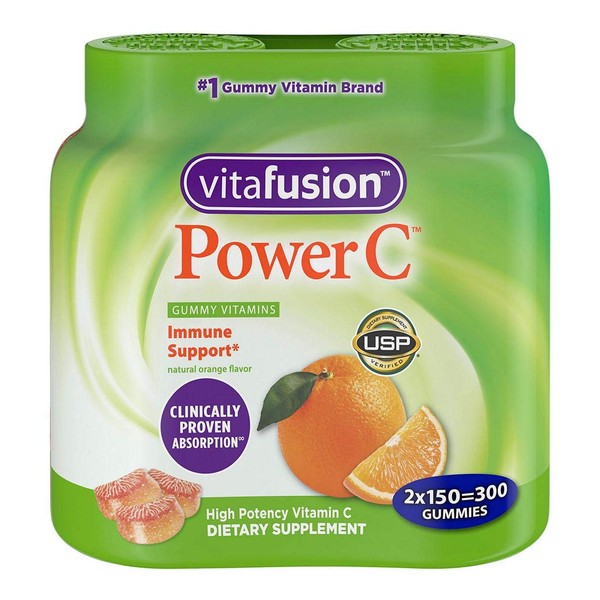Vitafusion Power C, Gummy Vitamins for Adults (300ct)