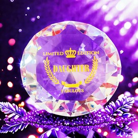 Daughter Birthday Gift From Mum and Dad - Purple Valentine Present for Daughter-in-Law